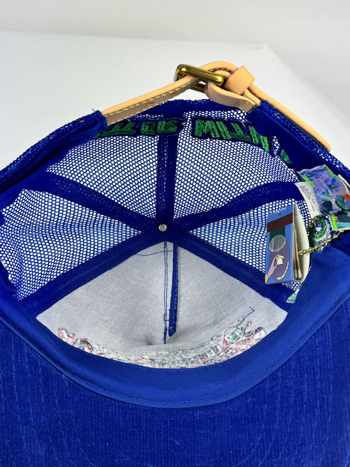 Better With Age BLUEPRINT BRAIN EMBROIDERED TRUCKER CAP Size ONE SIZE - 5 Thumbnail