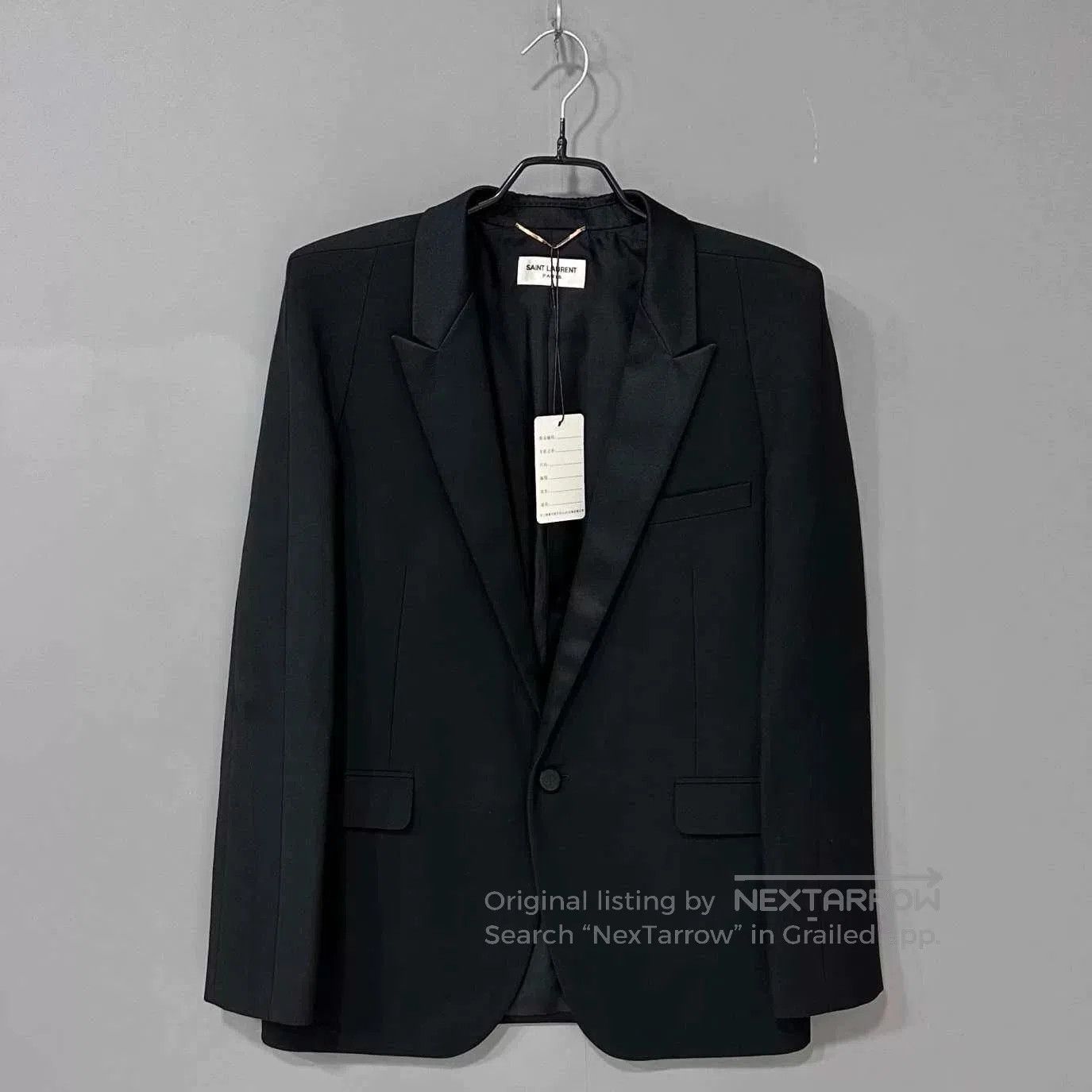 Saint Laurent Paris Saint Laurent Classic Smoking Blazer. Size US XXS / EU 40 - 1 Thumbnail
