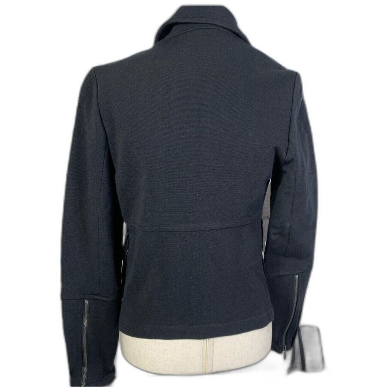 Anthropologie Anthropologie Black Sylvia Soft Blazer Jacket Size Small Size S / US 4 / IT 40 - 5 Thumbnail