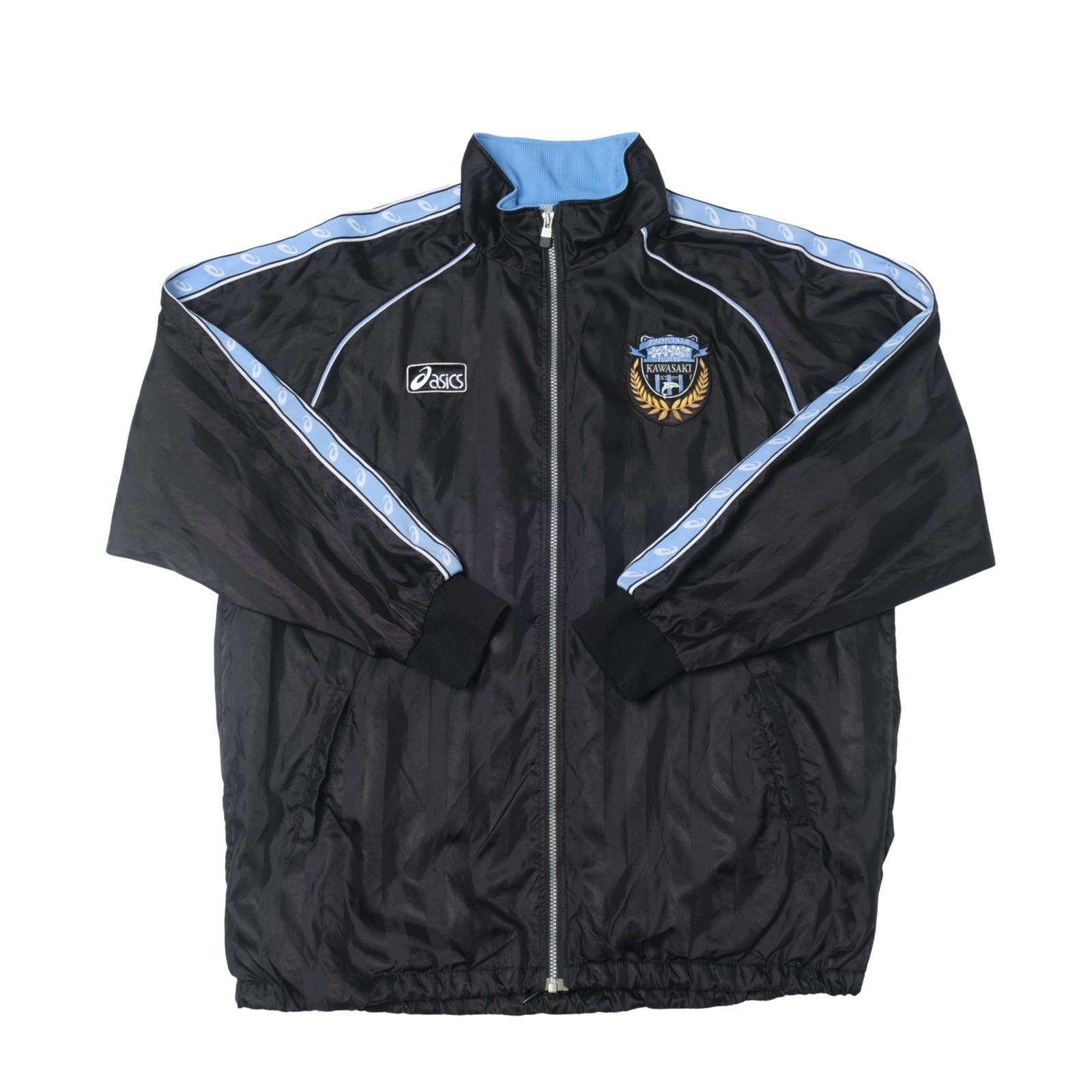 Asics 1996/97 Kawasaki Frontale Football Jacket J-League (XL) Size US XL / EU 56 / 4 - 1 Thumbnail