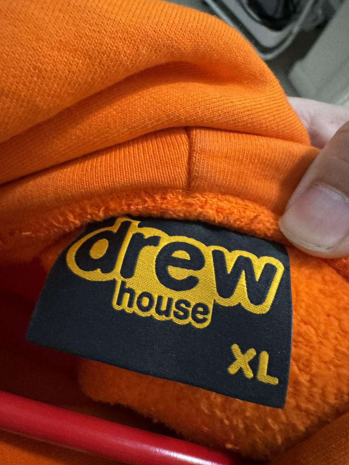 Drew House drew house orange hoodie Size US XL / EU 56 / 4 - 4 Thumbnail