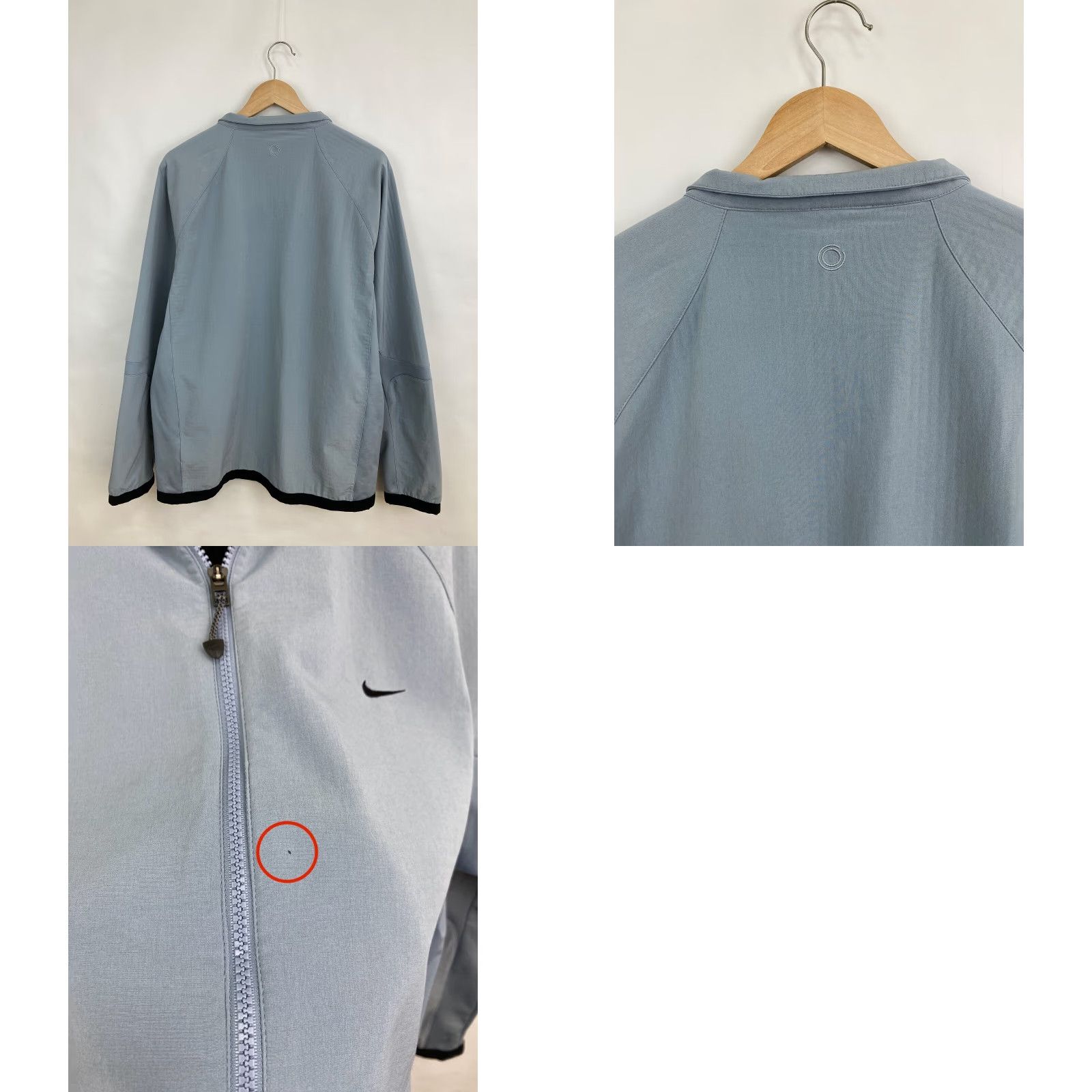 Nike VINTAGE Nike Golf Jacket Swoosh Small Logo Y2K Rare 90s Blue Men L REGULAR Windbreaker - Mens Size US L / EU 52-54 / 3 - 8 Thumbnail