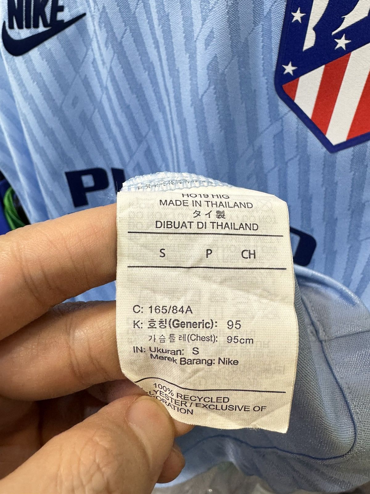 Nike Atletico Madrid 19/20 3rd away shirt #7 Joao felix Size US S / EU 44-46 / 1 - 10 Thumbnail
