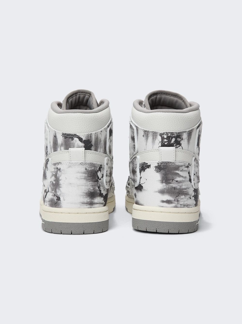 Amiri o1mle0426 Tie Dye Skelton Hi-Top Sneaker in Grey/White Size US 9 / EU 42 - 3 Thumbnail