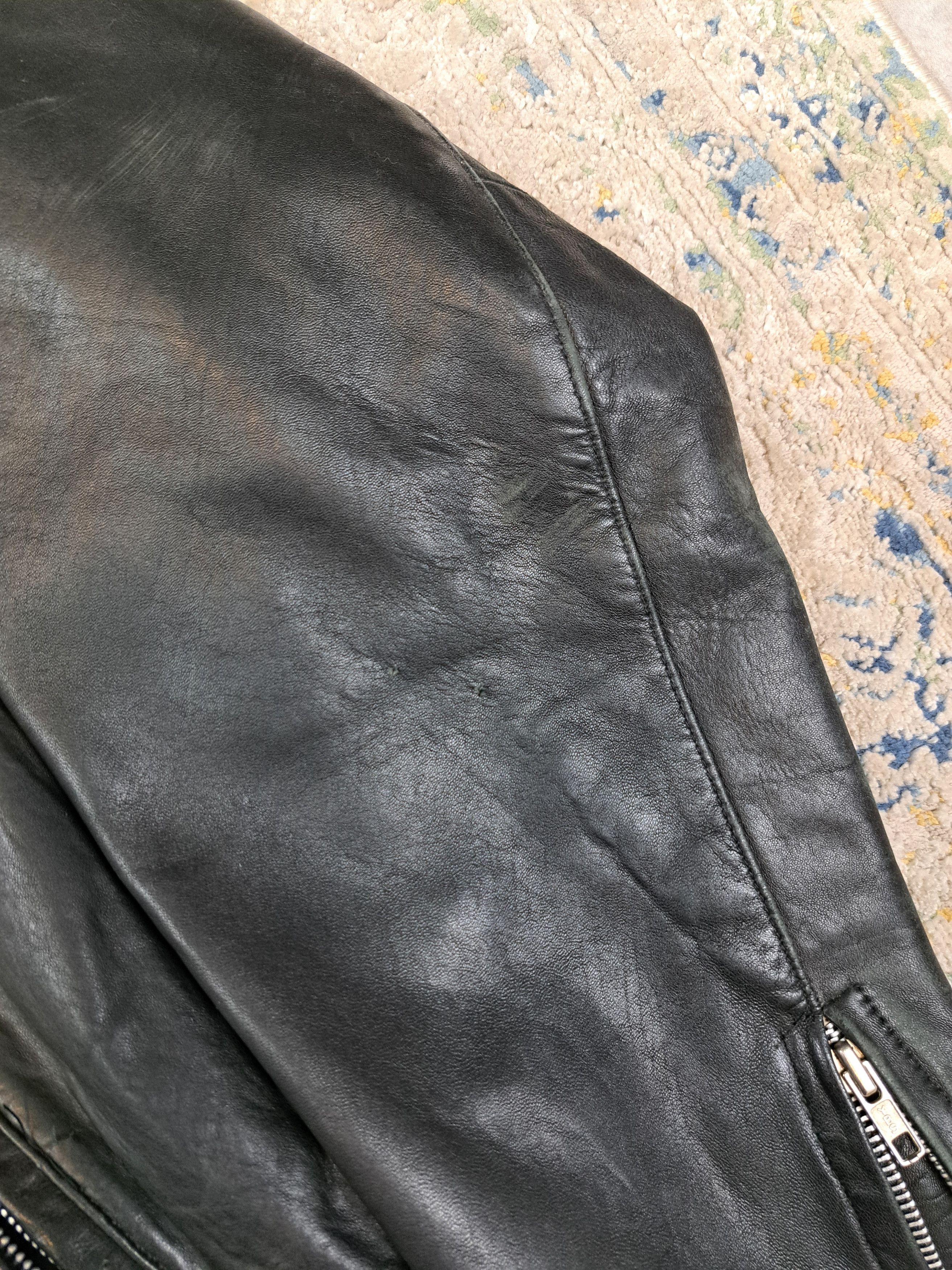 Hard Rock Cafe Vintage Ramones Hard Rock Cafe Leather Jacket Size US XL / EU 56 / 4 - 13 Thumbnail