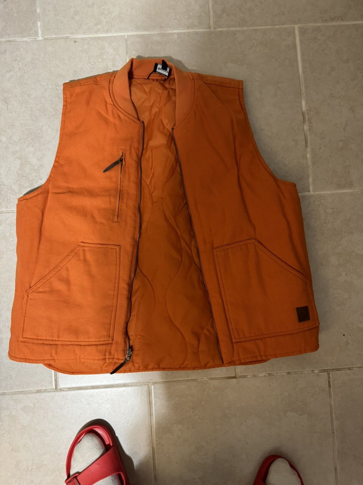 Brixton reversible orange vest Size US L / EU 52-54 / 3 - 1 Thumbnail