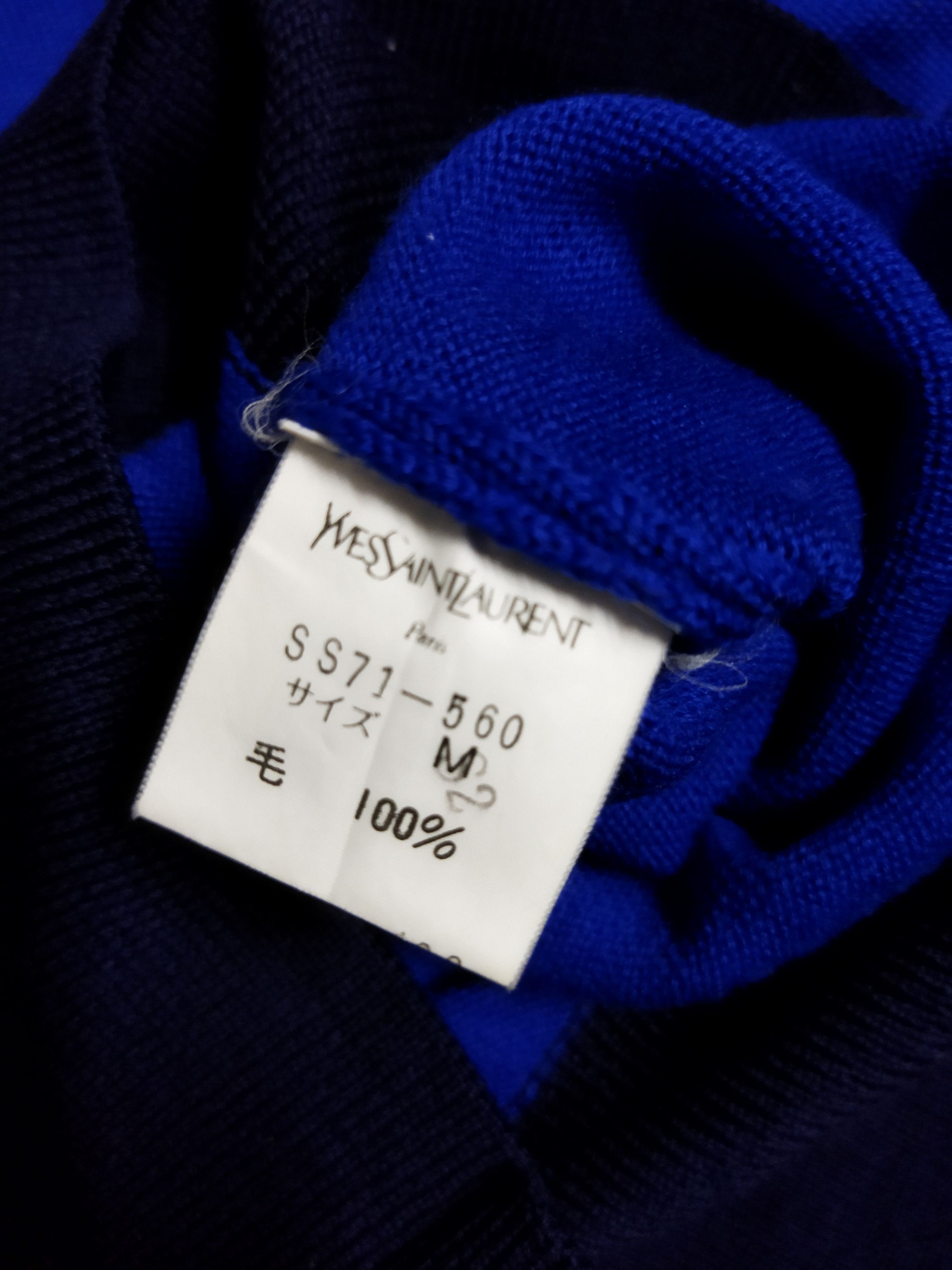 Yves Saint Laurent Vintage Yves Saint Laurent Sweatshirt Size M / US 6-8 / IT 42-44 - 4 Thumbnail