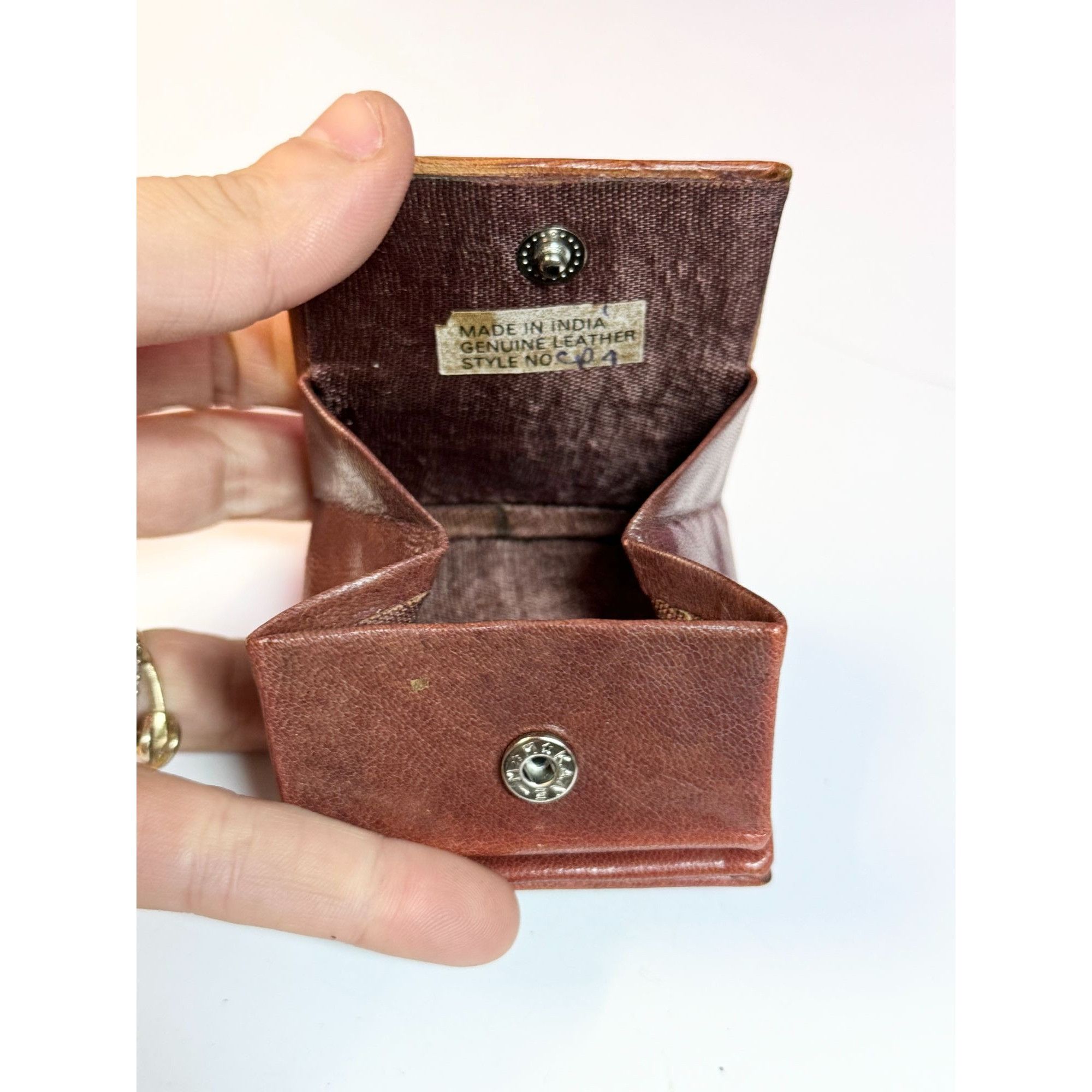 Vintage Vintage Leather bird wallet coin purse Size ONE SIZE - 2 Thumbnail