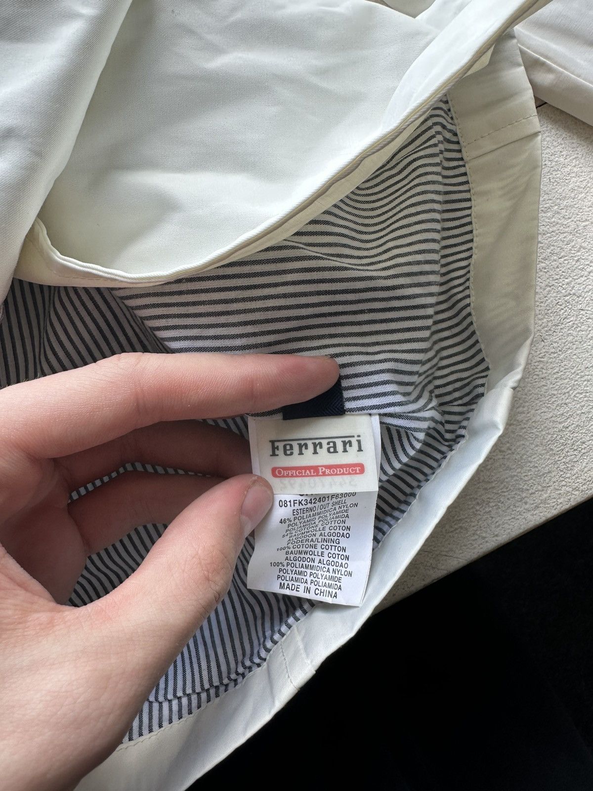 Ferrari × Vintage 🚨Y2K Rare Ferrari OFFICIAL PRODUCT Jacket blazer LUXURY CAR Size S / US 4 / IT 40 - 15 Thumbnail