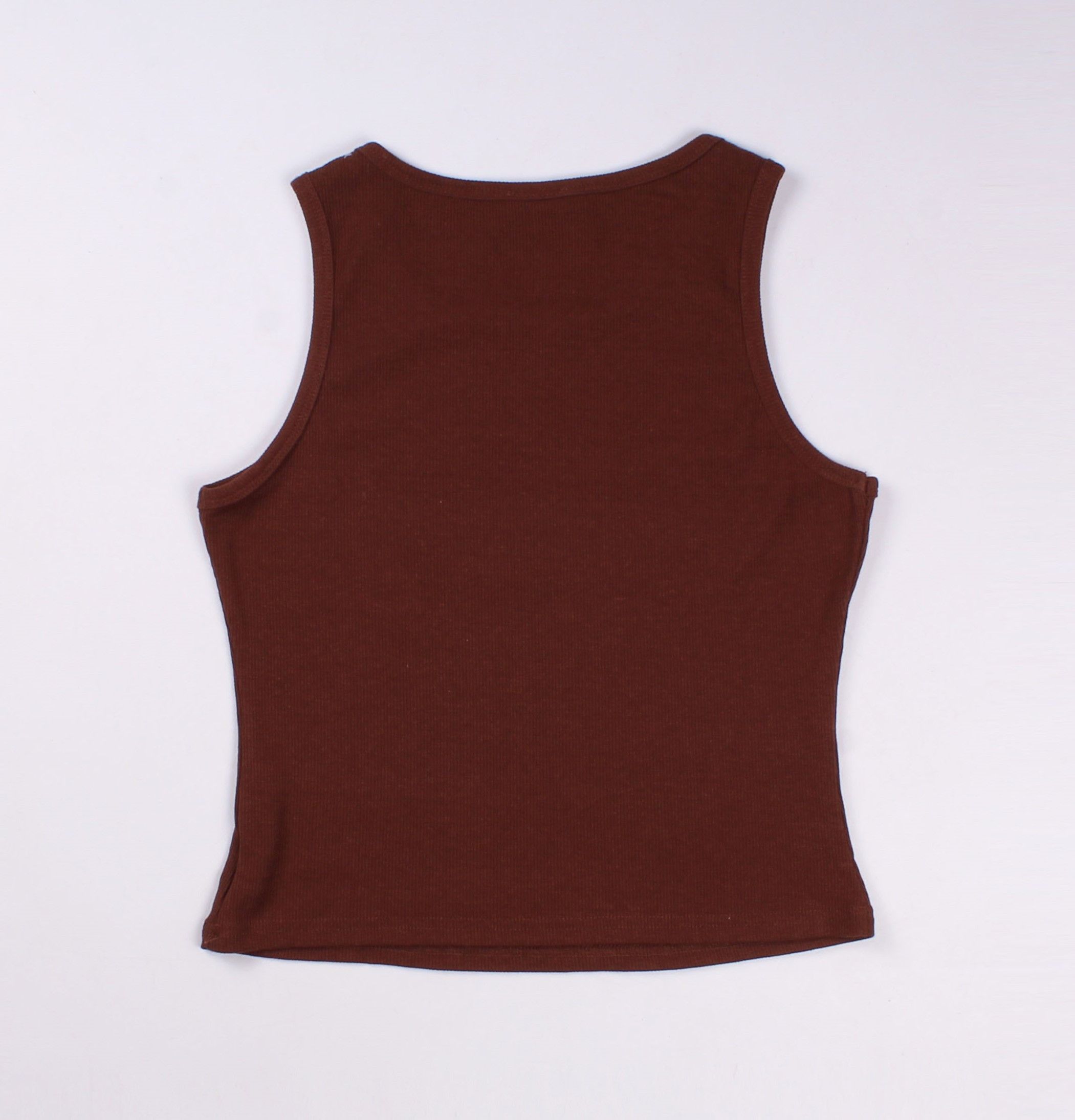 Vintage Vintage Kollyy Grunge Y2K Rib Knit Cropped Top Size L / US 10 / IT 46 - 7 Thumbnail