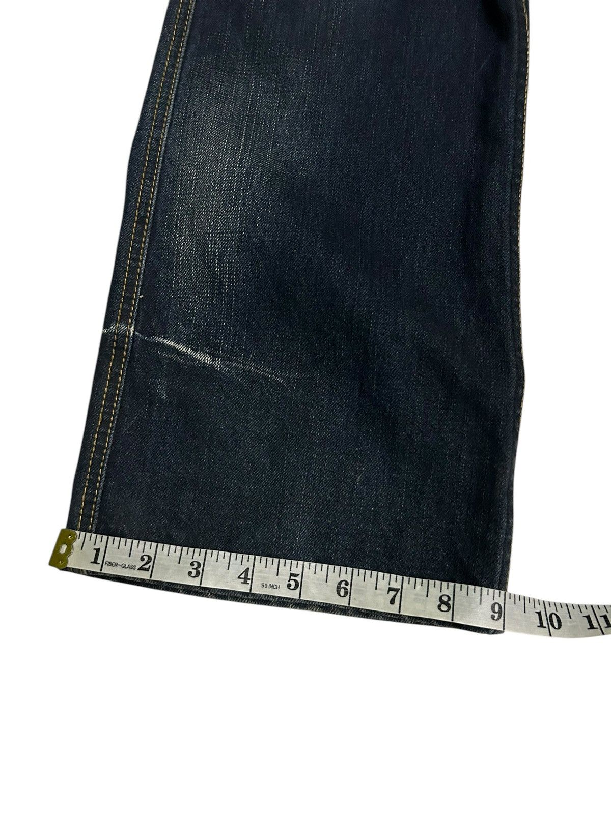 If Six Was Nine × Le Grande Bleu (L.G.B.) × Nicole Club Nicole Club For Men Rare Double Waist Punk Style Denim Jeans Size US 32 / EU 48 - 23 Thumbnail