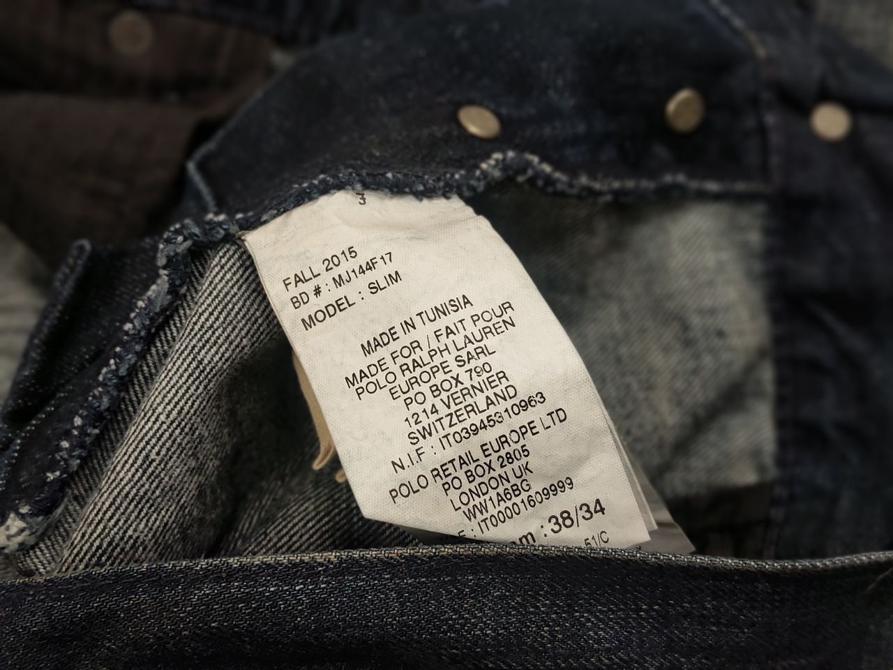 Polo Ralph Lauren Vintage Denim Supply Ralph Lauren Trendy Faded Denim Jeans Size US 36 / EU 52 - 19 Thumbnail