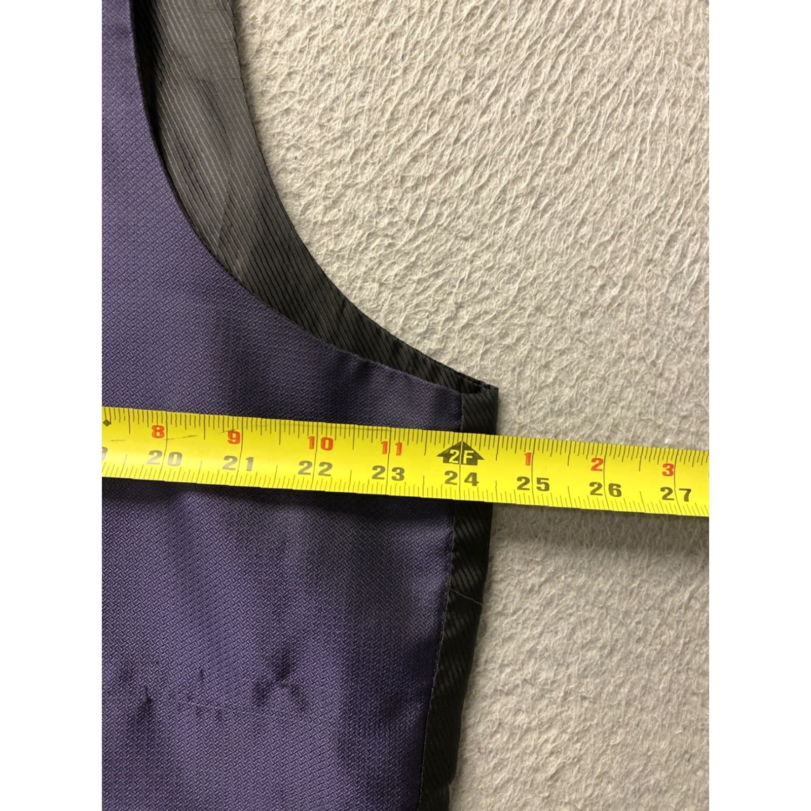 Pronto Uomo Pronto Uomo Vest Mens 2XL Pockets Purple 139-18 Size US XXL / EU 58 / 5 - 4 Thumbnail