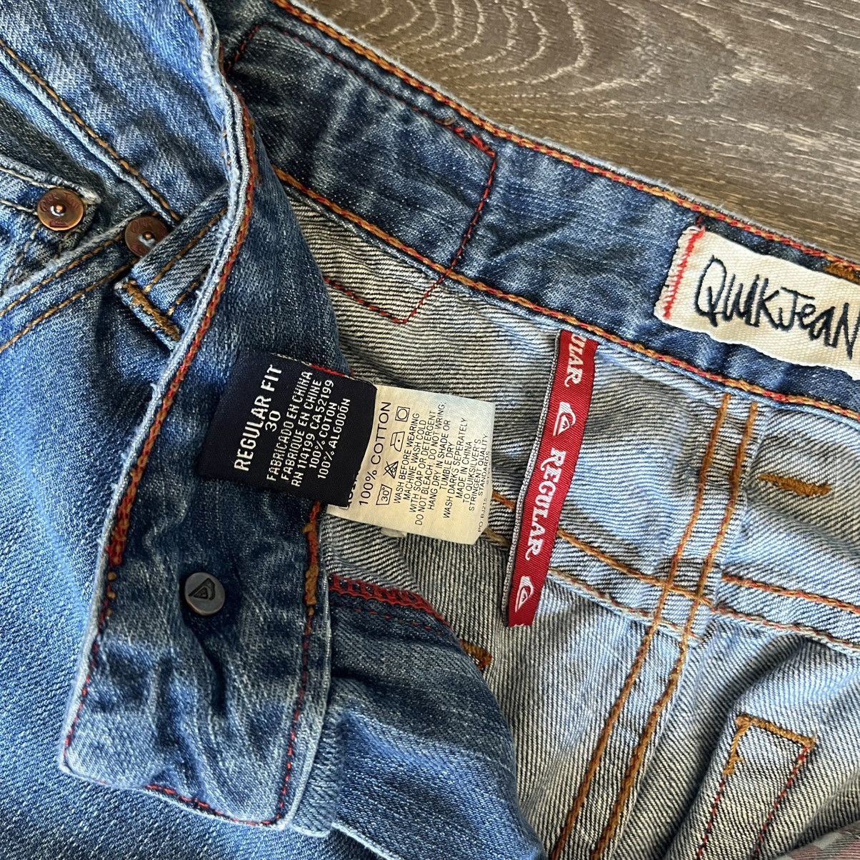 Quiksilver Vintage Quiksilver Quicksilver Regular Fit Denim Jeans 30x32 Size US 30 / EU 46 - 11 Thumbnail