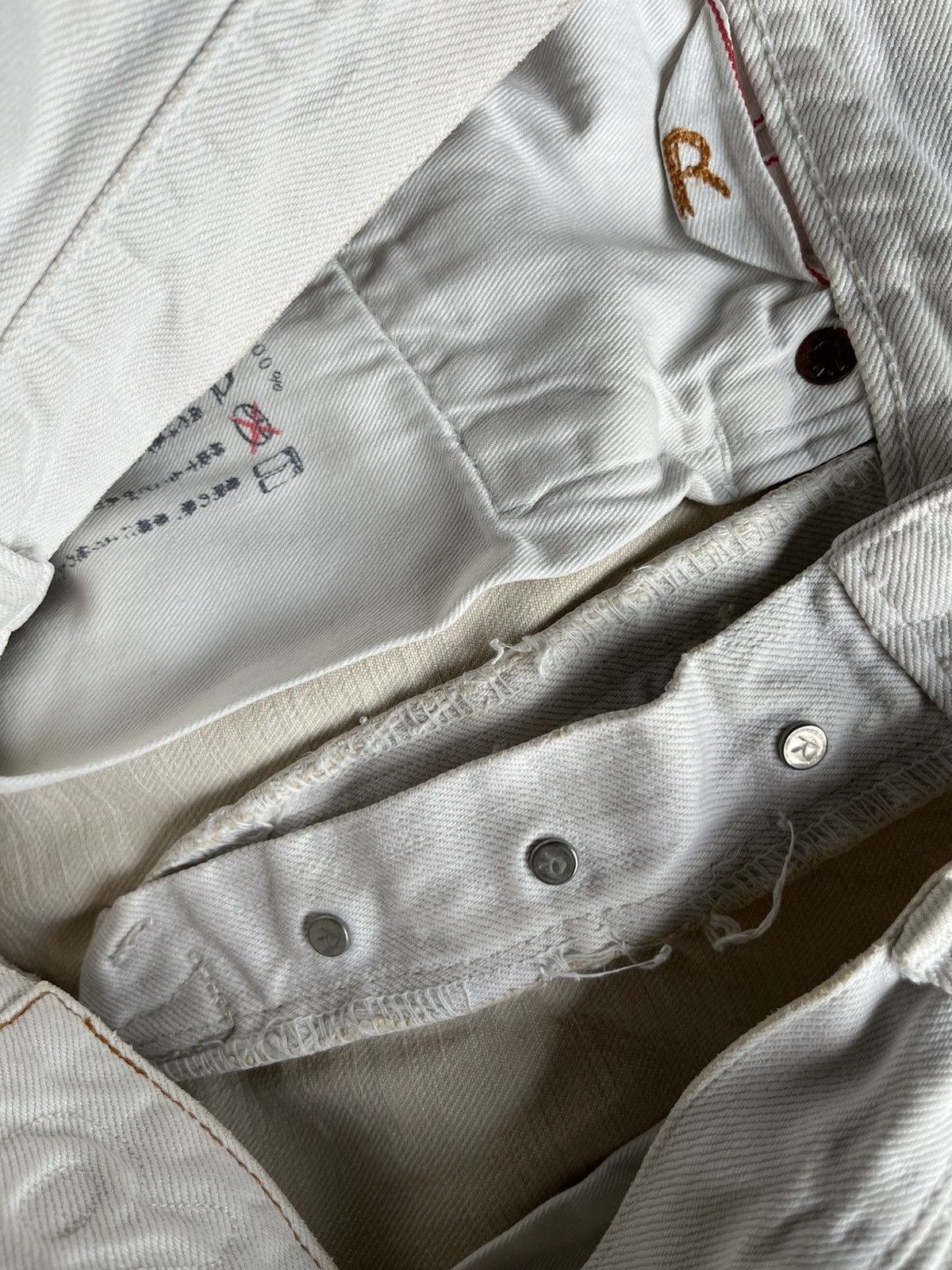 45rpm 45RPM women’s white jeans - made in Japan Size 39" - 8 Thumbnail