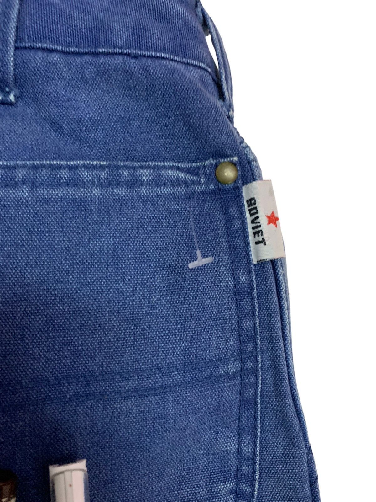 Vintage SOVIET CARPENTER DOUBLE KNEE PANT Size US 29 - 8 Thumbnail