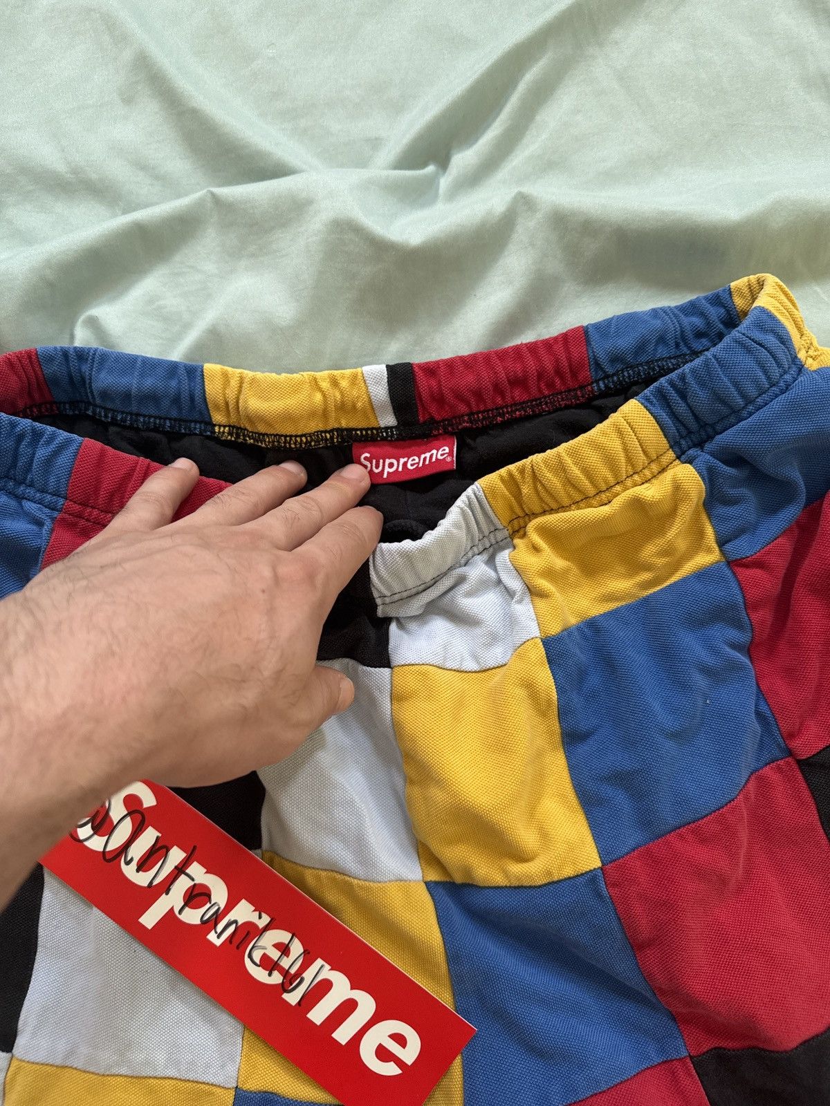 Supreme Supreme Patchwork pique shorts Size US 32 / EU 48 - 1 Thumbnail