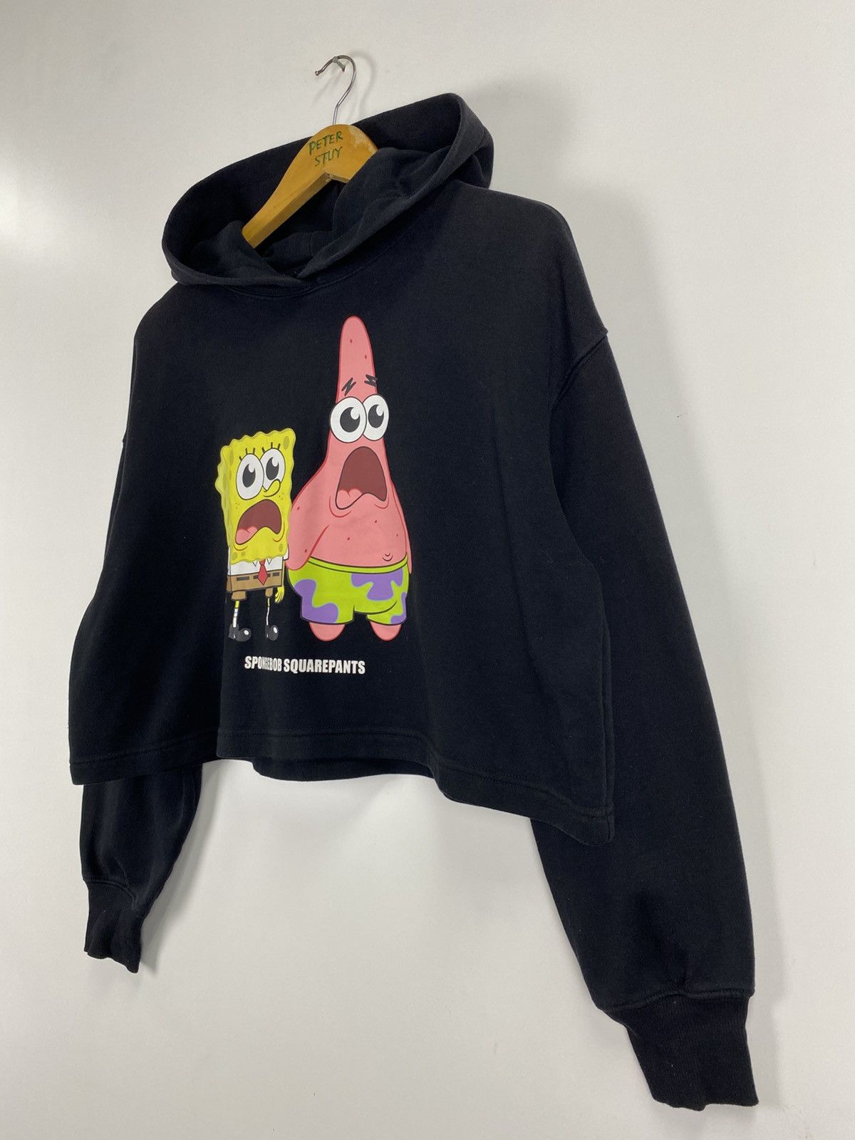 Cartoon Network Spongebob Squarepants Cropped Hoodies Size M / US 6-8 / IT 42-44 - 4 Thumbnail