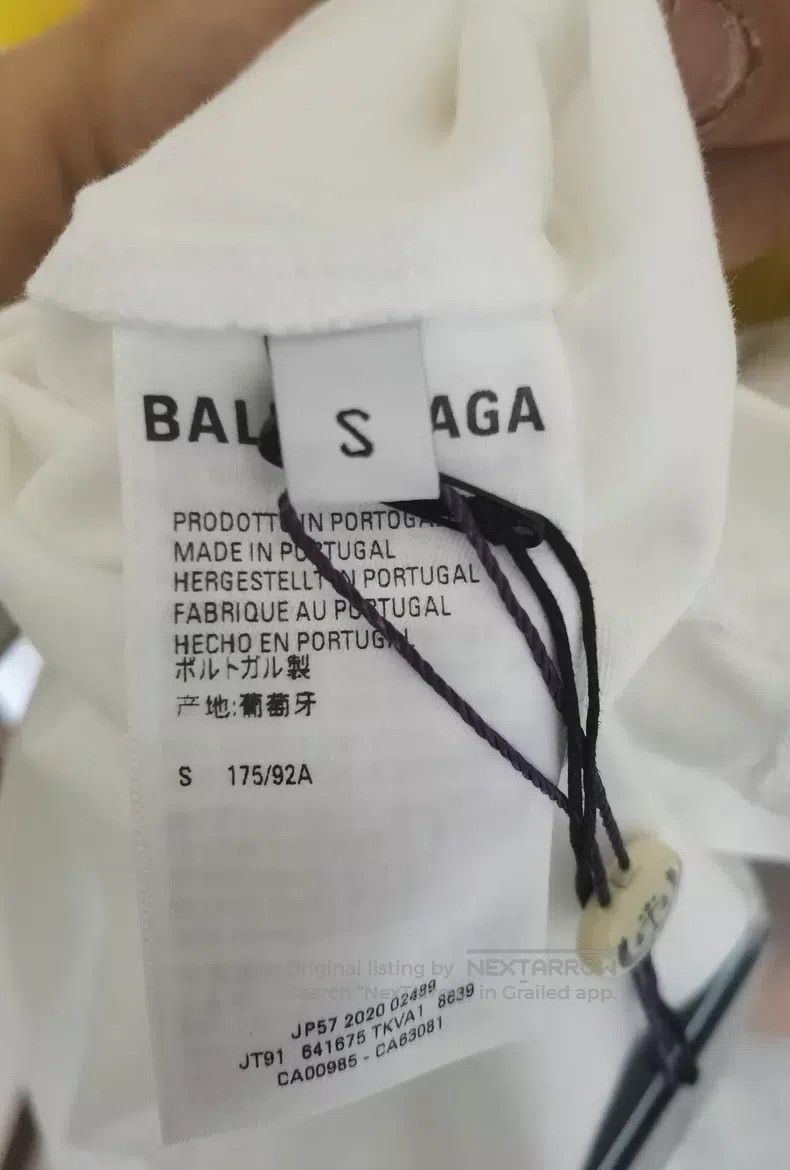 Balenciaga Balenciaga Smiley Short-Sleeve T-Shirt, Size S Size US S / EU 44-46 / 1 - 7 Thumbnail