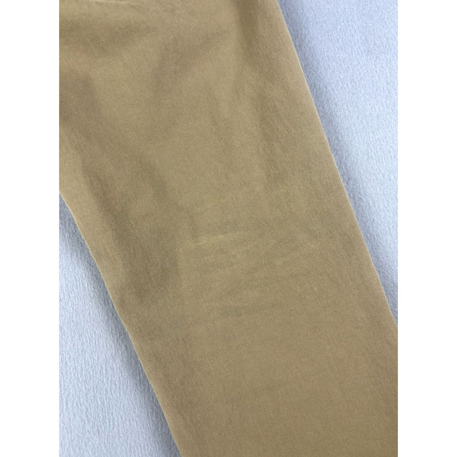 Vintage Mugsy Belmonts Pants Mens 30x32 Beige Stretch Chino Comfort Classic Casual Flat Front Straight Pockets 30 in Inseam Regular Mens Size US 30 / EU 46 - 6 Thumbnail