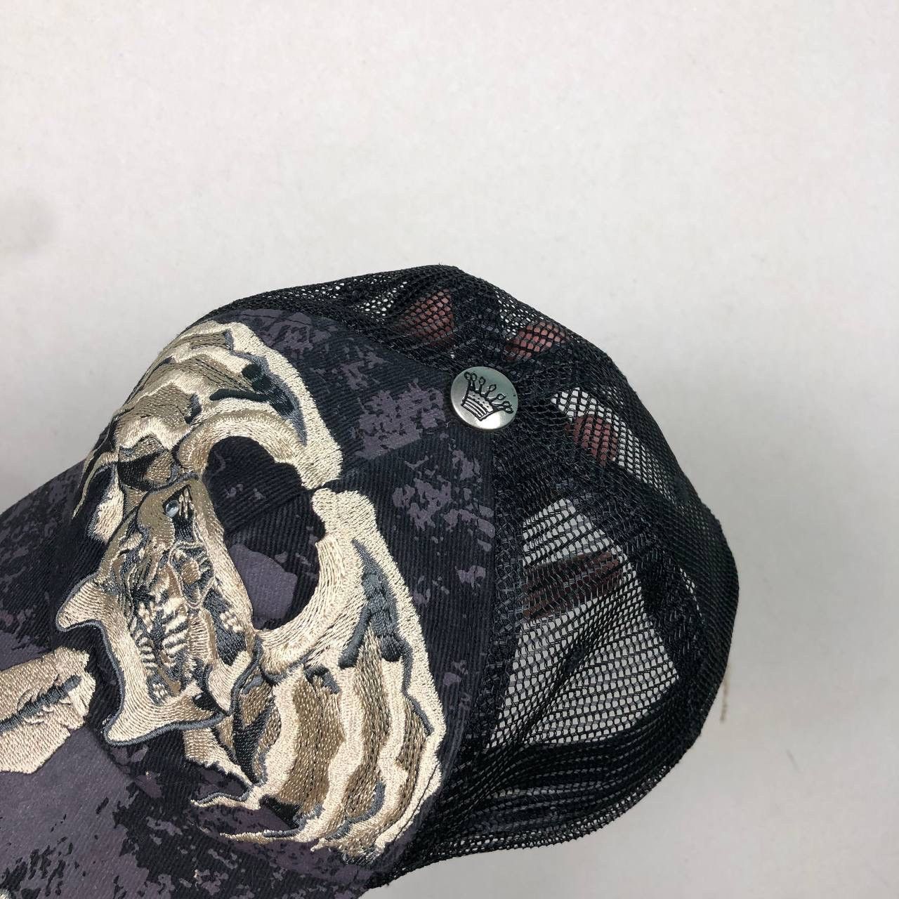 Affliction Affliction Hip Hop Skull Wing Sematary Trucker Hat Snapback Size ONE SIZE - 5 Thumbnail