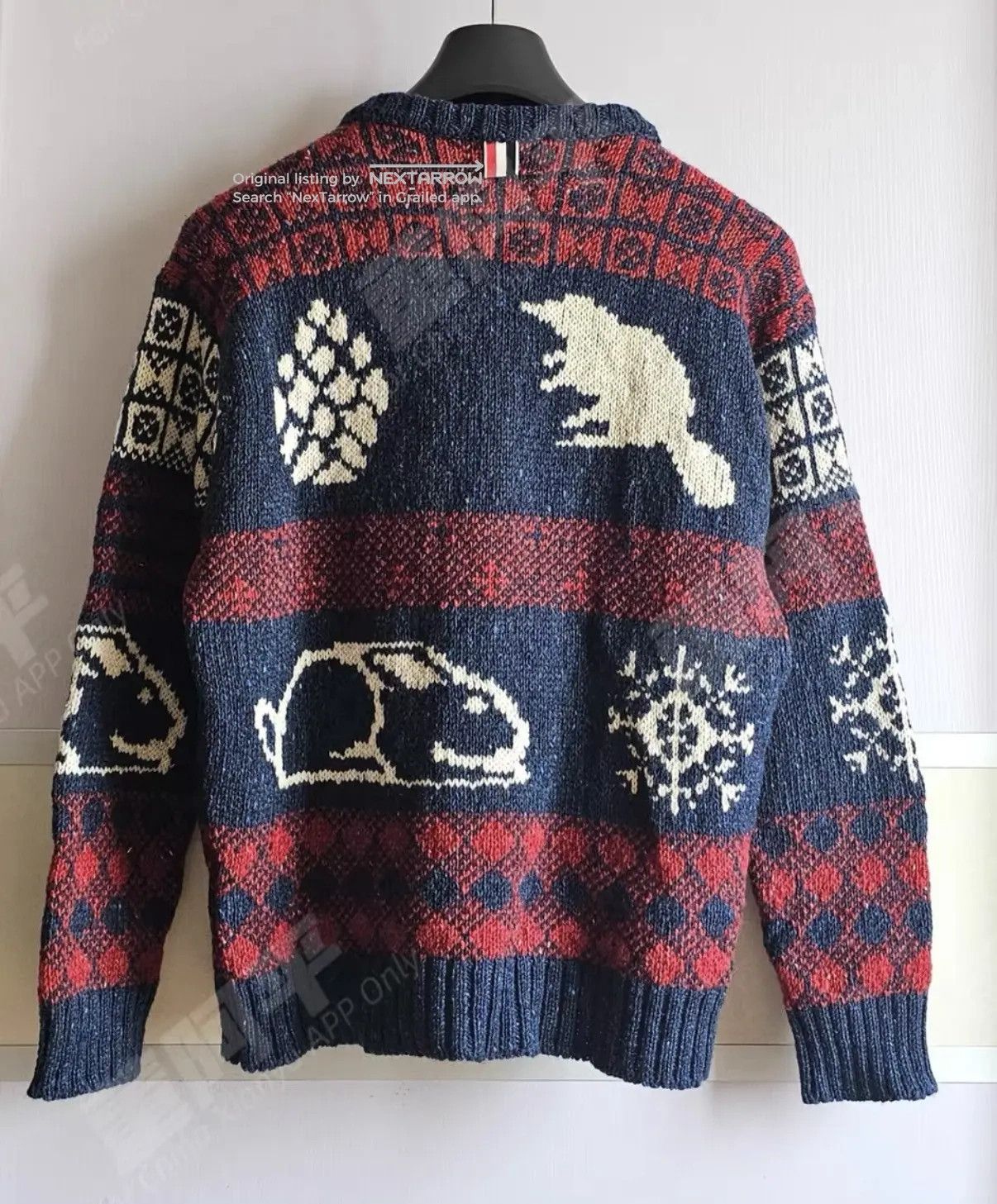 Thom Browne Sweater Kkkk32608, Men's (Size Xxl) — image 4 of 6