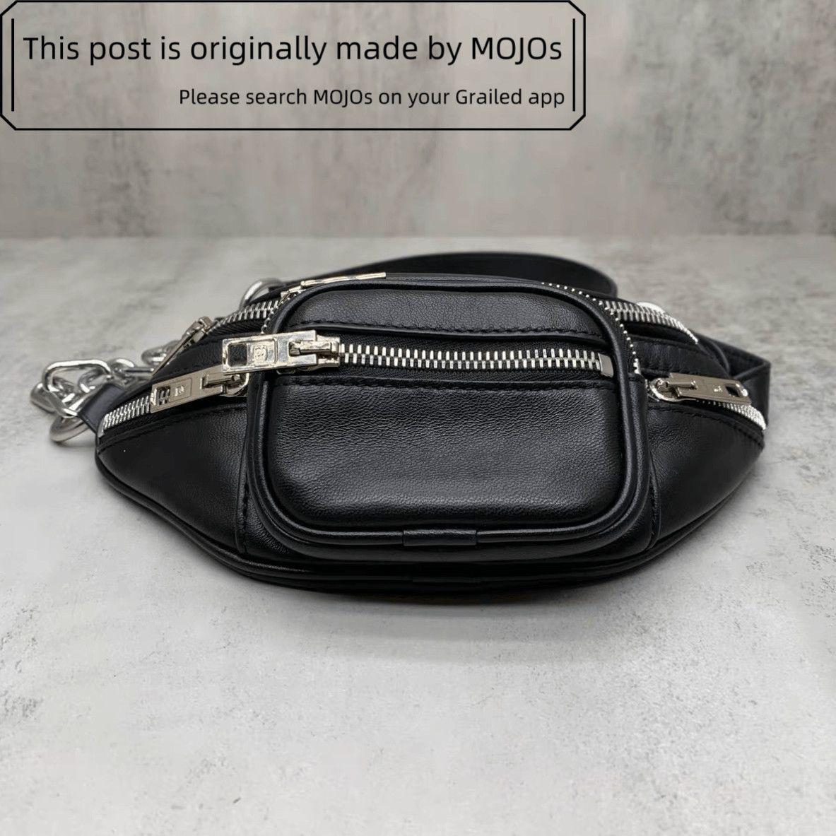 Alexander McQueen Alexander Wang Leather Shoulder Bag mojos93117 Size ONE SIZE - 5 Thumbnail