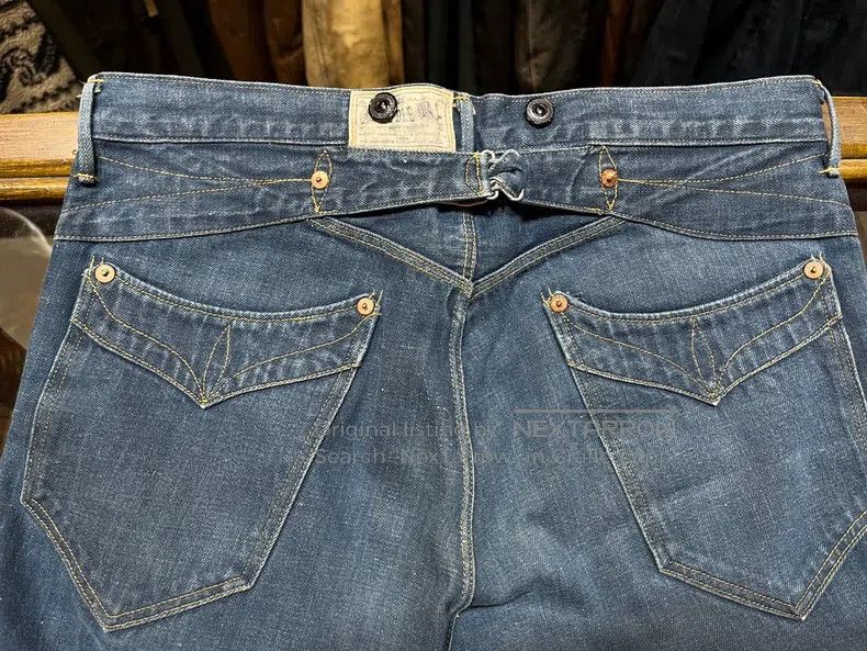 RRL Ralph Lauren RRL Ralph Lauren Rare and out of print old jeans with smil Size US 32 / EU 48 - 8 Thumbnail