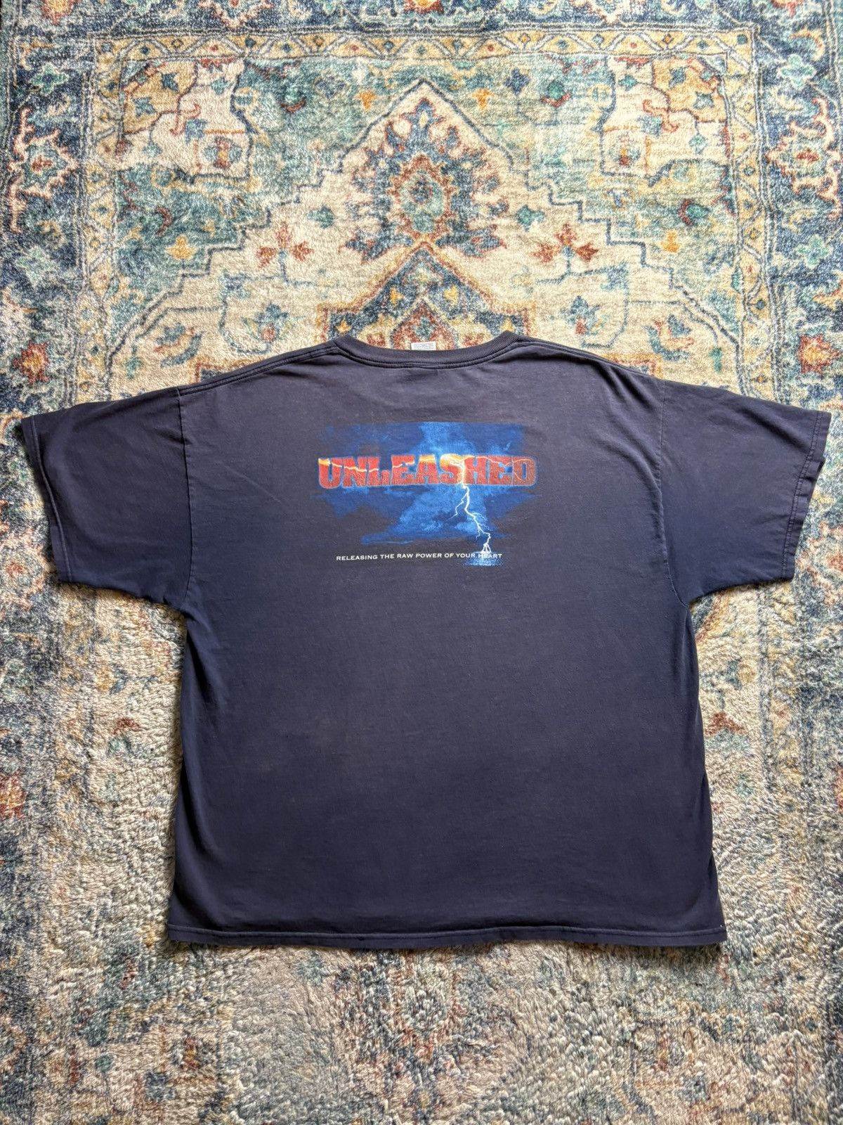 Vintage Vintage Promise Keepers Unleashed Bible T-shirt Size XXL Size US XXL / EU 58 / 5 - 2 Thumbnail