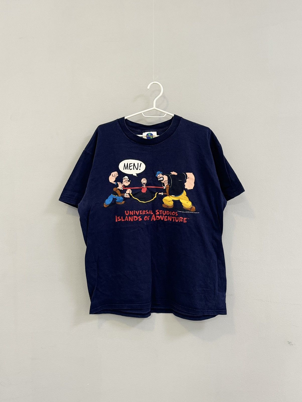 Cartoon Network × DC × Disney Vintage 90's Universal Studio Islands T Shirt Popeye Large Size US L / EU 52-54 / 3 - 1 Thumbnail