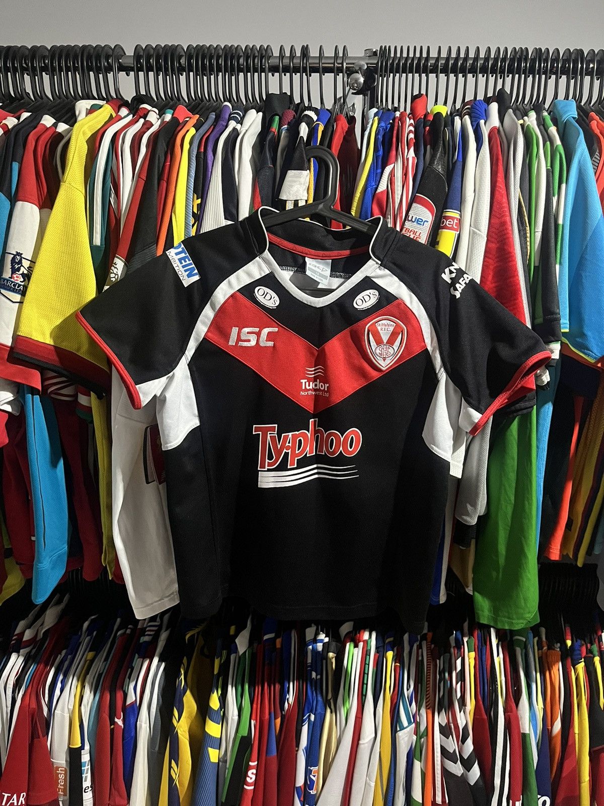 Other ISC St Helens R.F.C 2013/14 Away Jon Wilkin #12 Rugby Jersey Size US XS / EU 42 / 0 - 2 Thumbnail