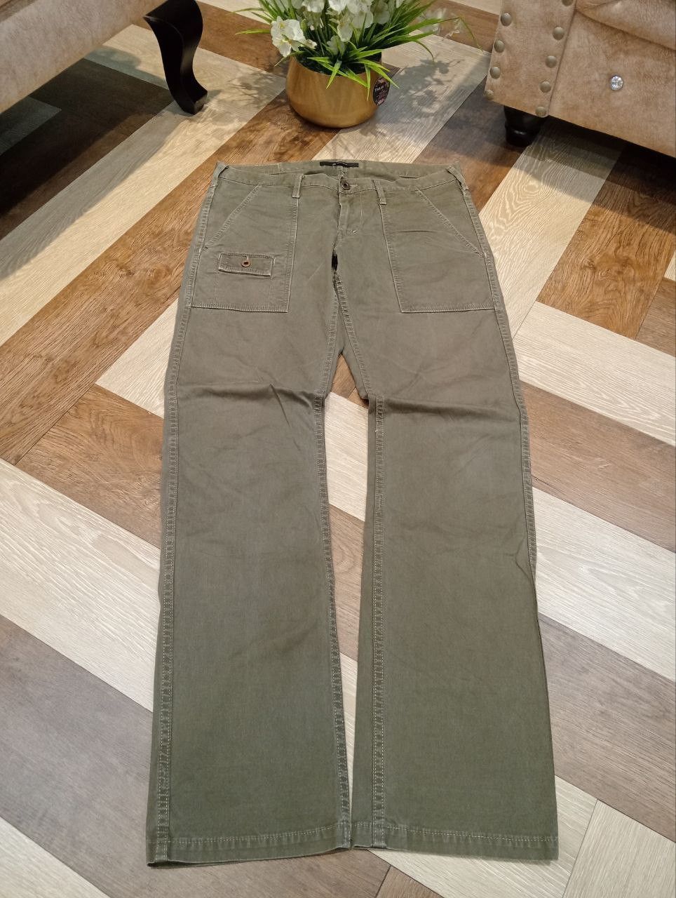 Johnbull JOHNBULL JAPAN 5 POCKET BUSHPANTS - SIZE L Size US 33 - 3 Thumbnail