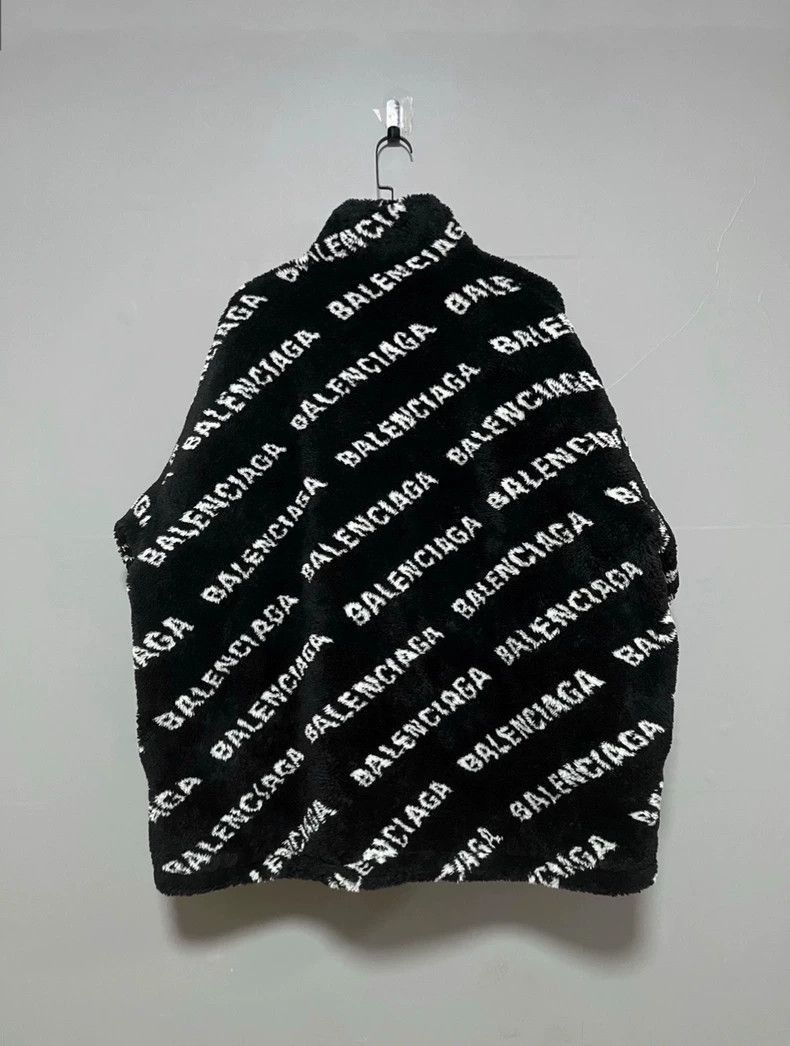 Balenciaga Balenciaga full printed teddy jacket-2506 Size US XXS / EU 40 - 2 Thumbnail