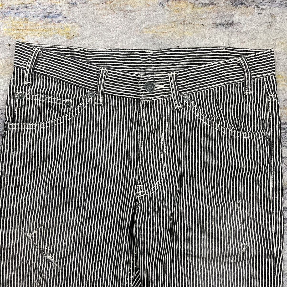 Backbone Back bone hickory flared denim pants Size US 32 / EU 48 - 6 Thumbnail