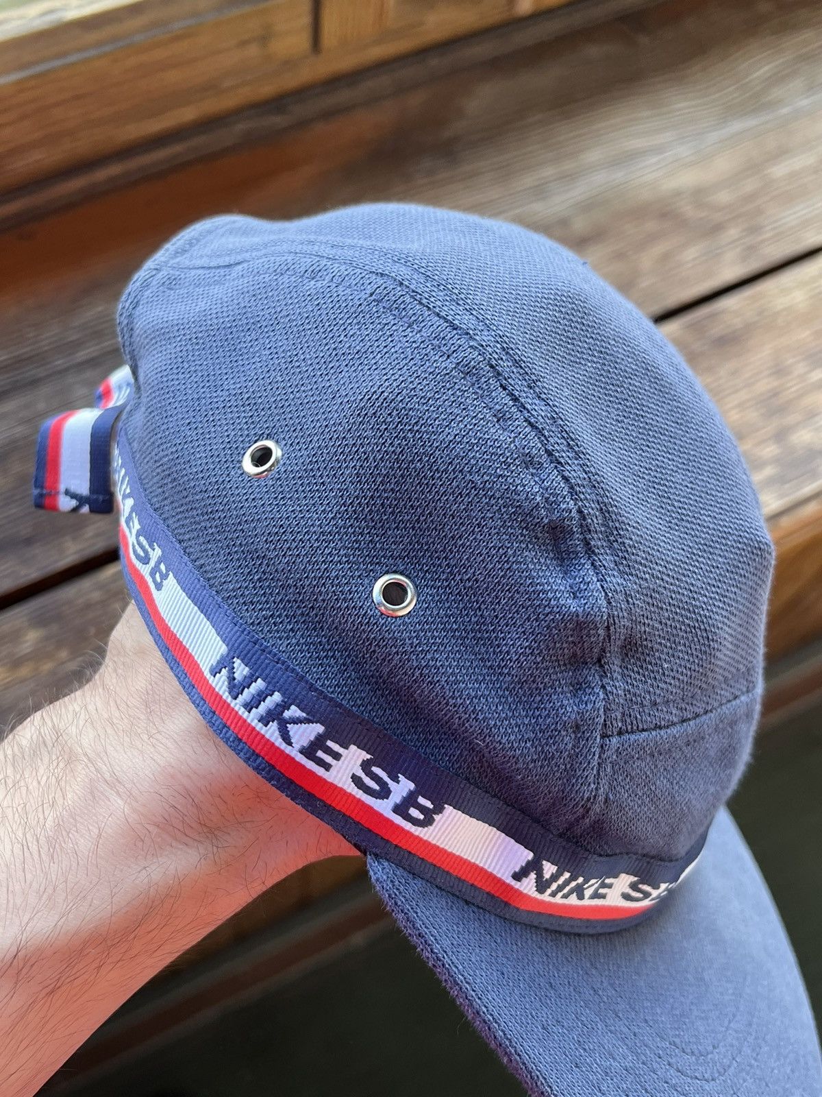 Nike SB Vintage Five panel Hat Nike distressed Y2K Cap Size ONE SIZE - 9 Thumbnail