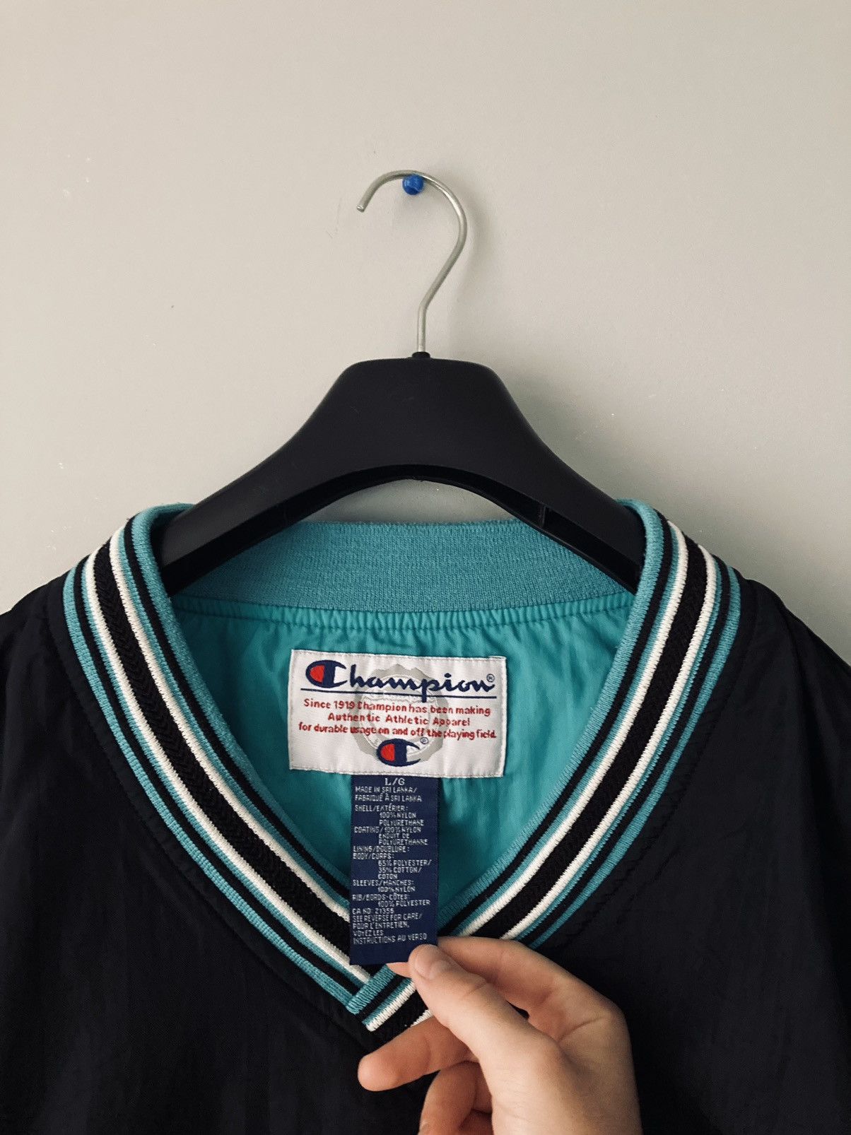Champion × NBA × Vintage Vintage rare 1994 champion memphis grizzlies NBA jacket L Size US L / EU 52-54 / 3 - 9 Thumbnail