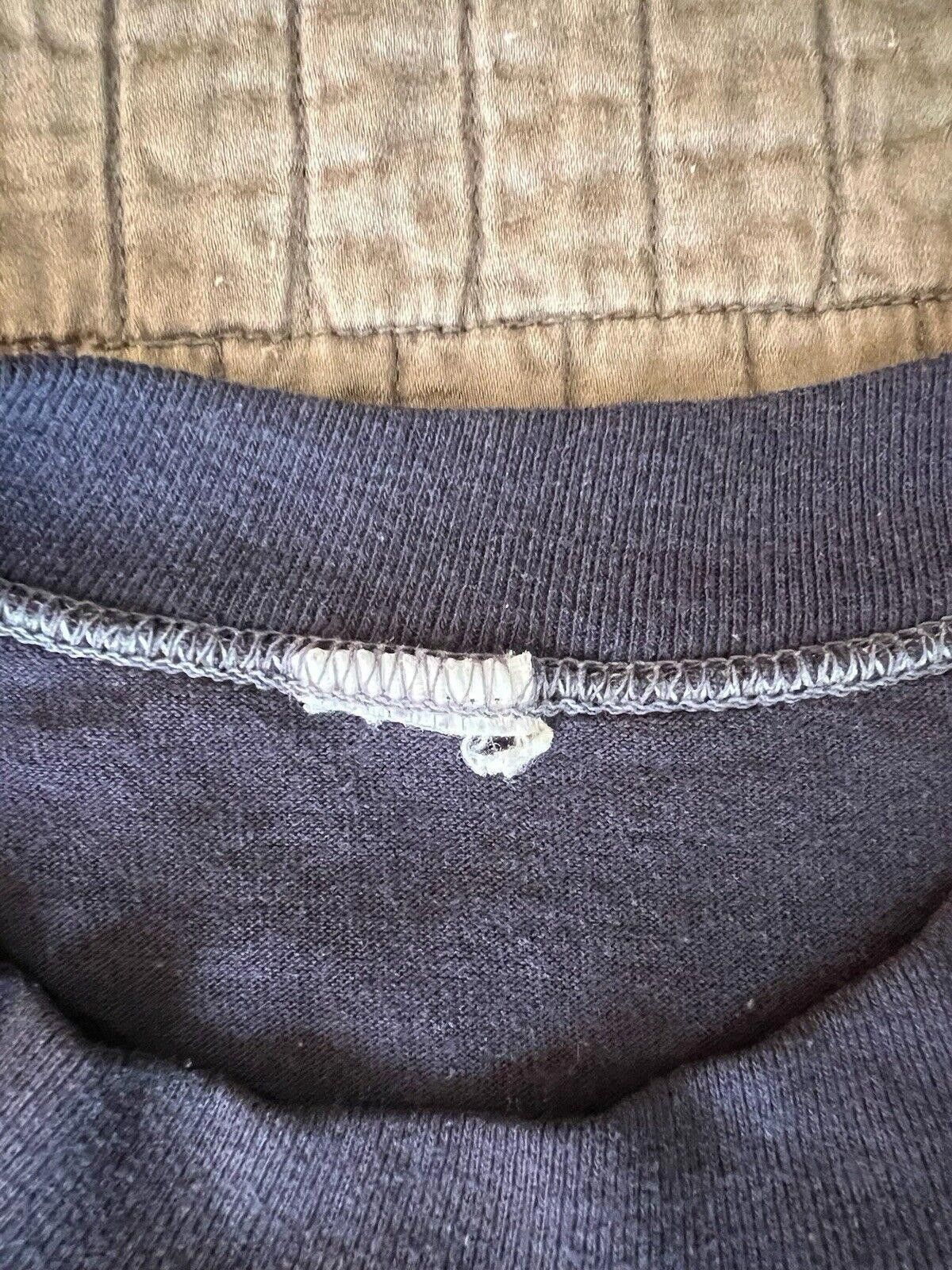 Designer Sportsman Single Stitch Outdoor School 1981 Blue Shirt Sz L Size US L / EU 52-54 / 3 - 3 Thumbnail