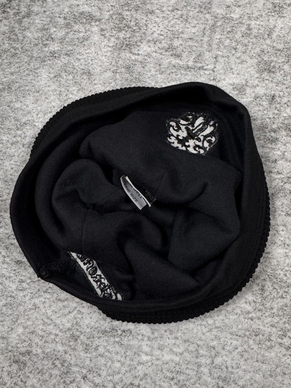 Chrome Hearts 2000s Chrome Hearts Vintage ‘Vine Dagger’ Thermal Beanie Size ONE SIZE - 4 Thumbnail