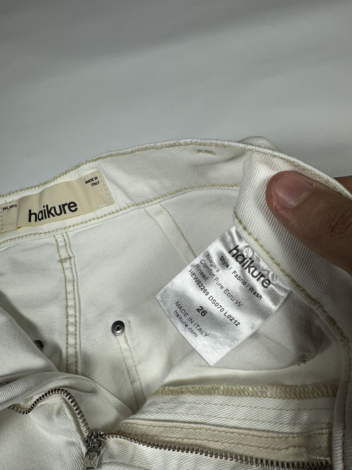 Haikure Haikure Niagara Flared Denim Pants Size 26" / US 2 / IT 38 - 11 Thumbnail