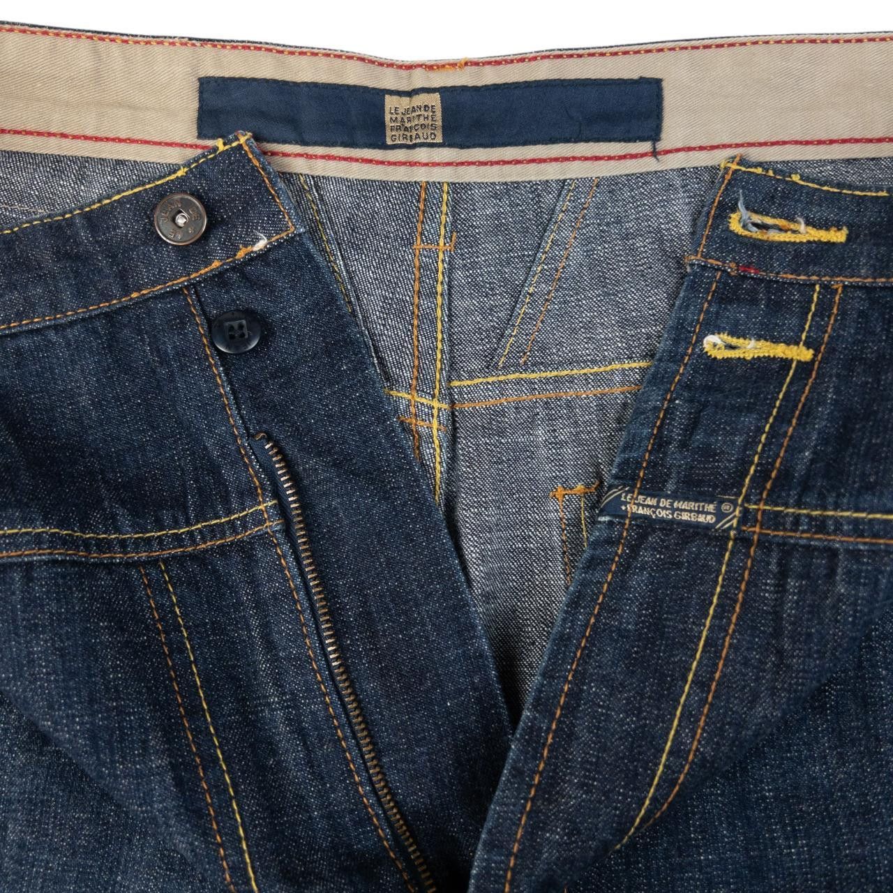Marithe + Francois Girbaud Vintage Marithe Francois Girbaud Wide Leg Denim Jeans W36 Size US 36 / EU 52 - 6 Thumbnail
