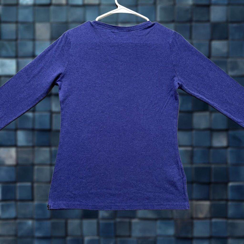 Eddie Bauer Eddie Bauer Shirt Womens M Purple Long Sleeve Casual Tee Cotton Crewneck Size M / US 6-8 / IT 42-44 - 1 Thumbnail