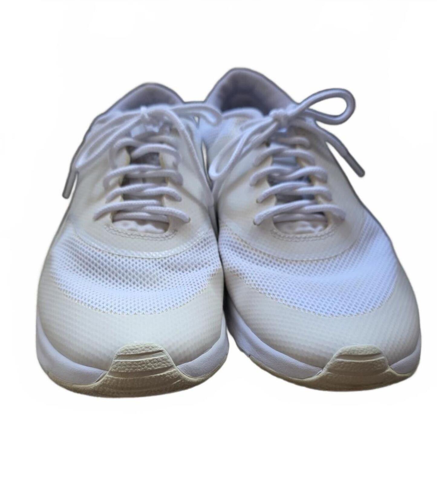 Nike Nike Air Max Thea Triple White Running Shoes Size 9.5 US Size US 9.5 / IT 39.5 - 3 Thumbnail