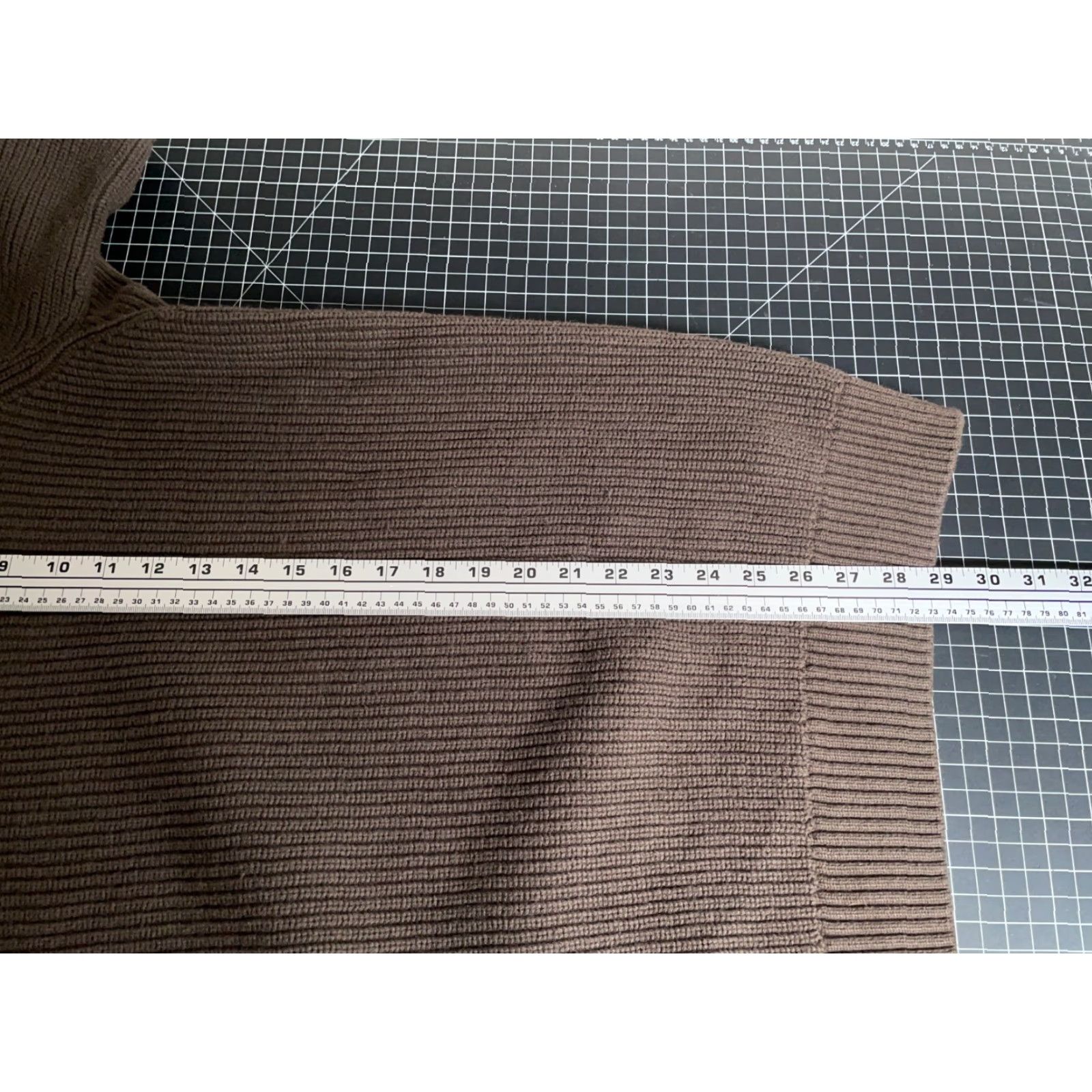 Vintage Duluth Brigadier Sweater Men's XL Tall Brown Cotton Wool Shawl Collar Heavy Knit Size US XL / EU 56 / 4 - 6 Thumbnail
