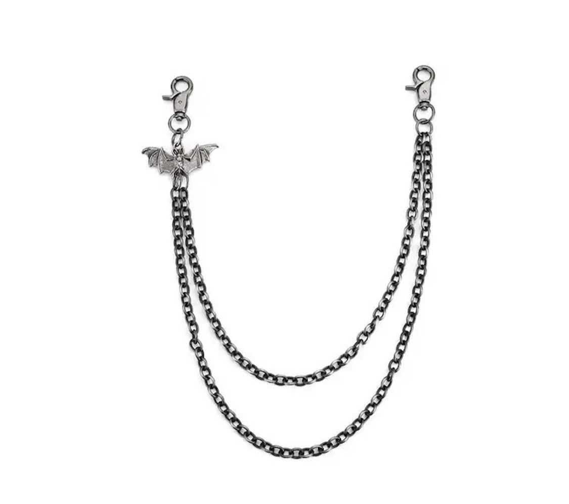 Jewelry Bats Key Chains Wallet Double Layers Size ONE SIZE - 2 Thumbnail