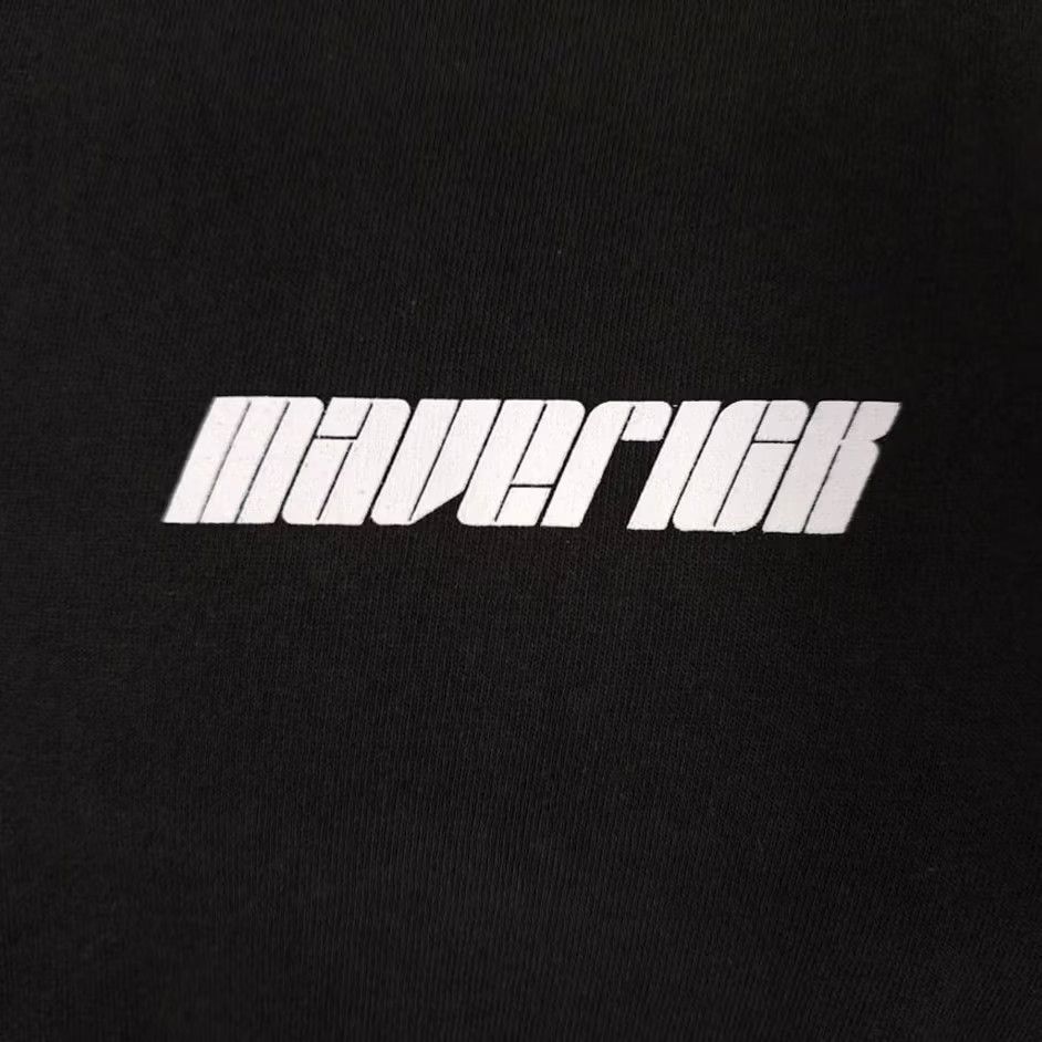 Vintage Maverick T Shirt Mens Small Black Logan Paul Streetwear Wink Smile Shirt Mens Black Streetwear Size US S / EU 44-46 / 1 - 3 Thumbnail