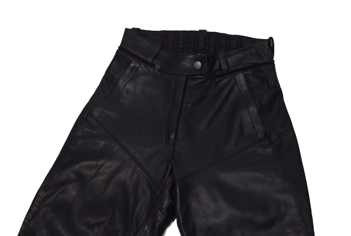 Hein Gericke Womens Moto Pants Leather Safe Hiprotec