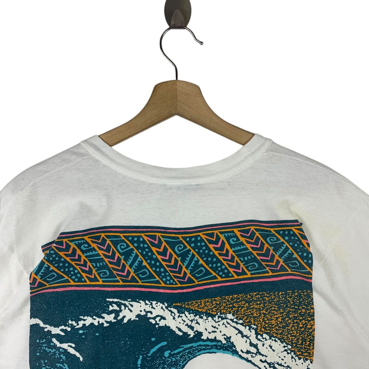 Rip Curl × Vintage Vintage 90s RIP CURL Surfing big printed backhit tee Size US M / EU 48-50 / 2 - 9 Thumbnail
