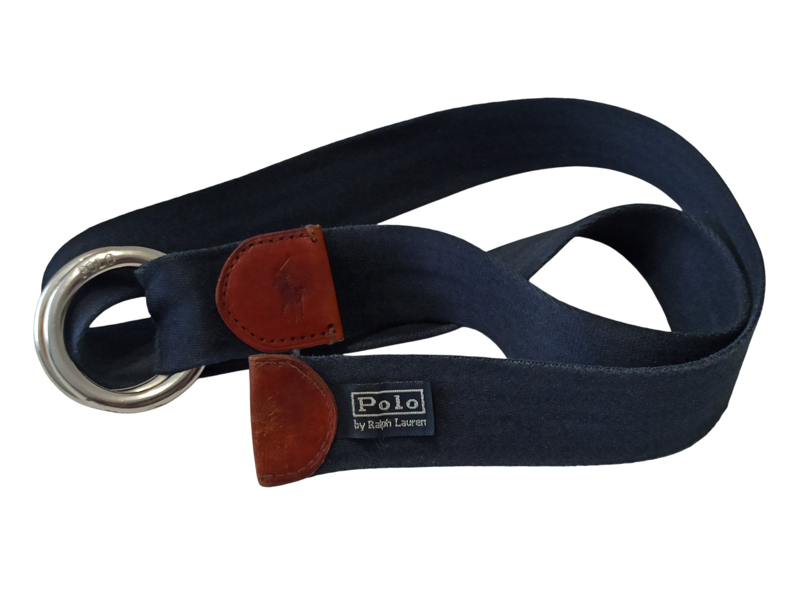 Polo Ralph Lauren Polo Ralph Lauren Vintage Navy Canvas D-Ring Belt Size ONE SIZE - 6 Thumbnail
