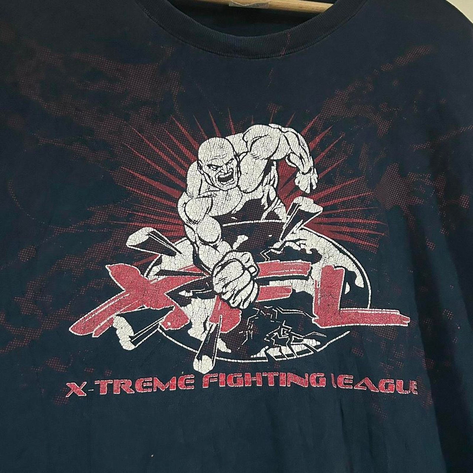 Gildan Vintage Xtreme Fighting League Tee Shirt Size US XL / EU 56 / 4 - 2 Thumbnail