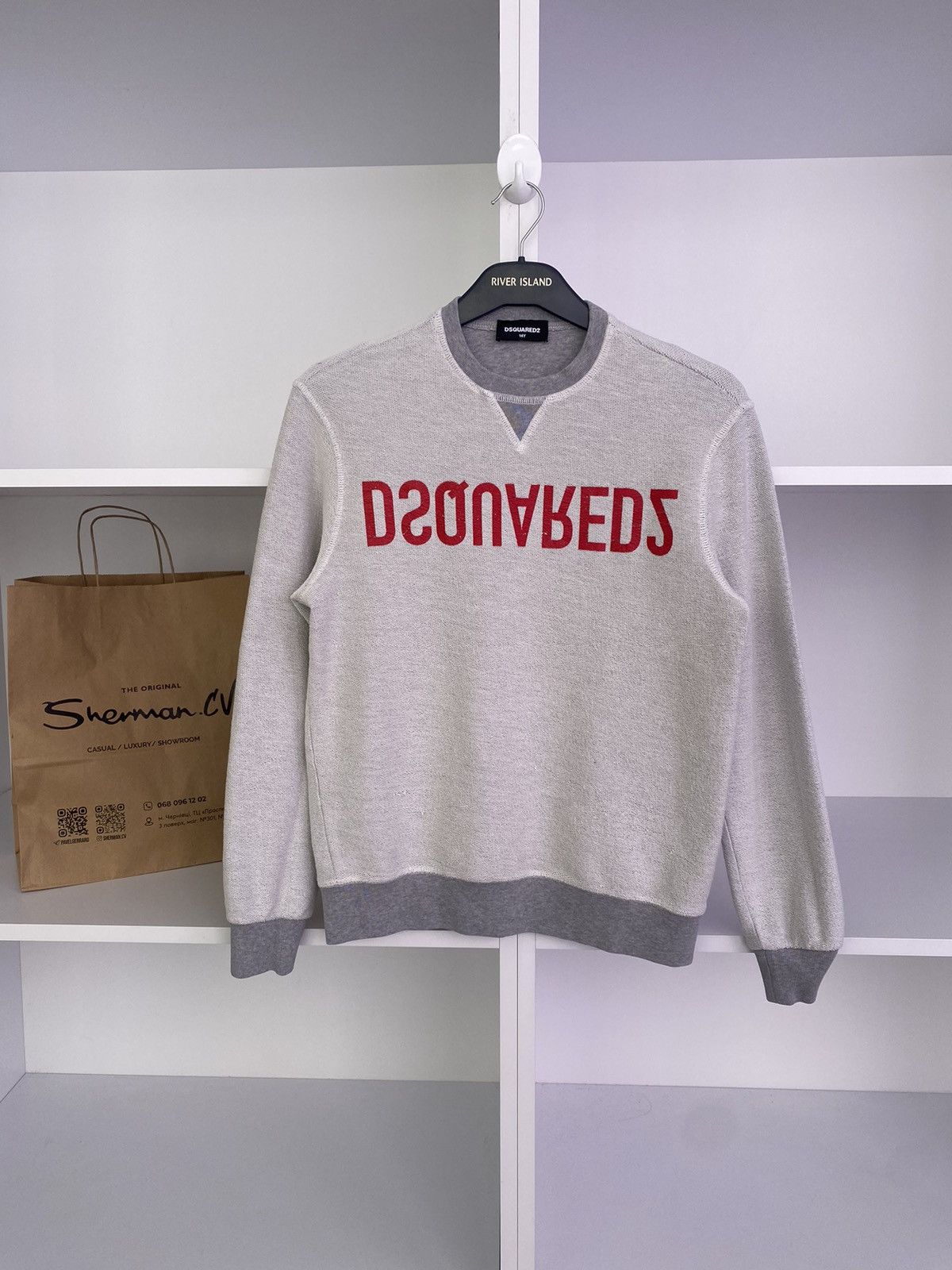 Dsquared2 × Vintage Vintage Dsquared2 Junior Pullover Sweatshirt Size US XS / EU 42 / 0 - 1 Thumbnail